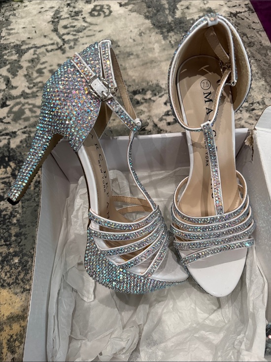 Marc Defang Shoes - Marc Defang Custom Swarovski Crystal Platform Heels